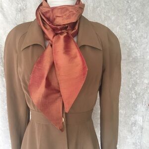 Elena Collection Raw Silk Couture Sash